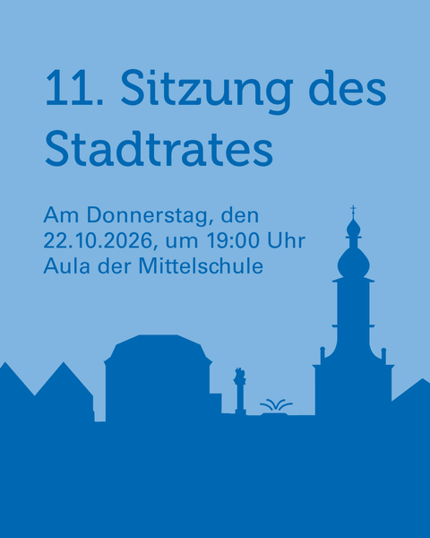 11. Sitzung des Stadtrates