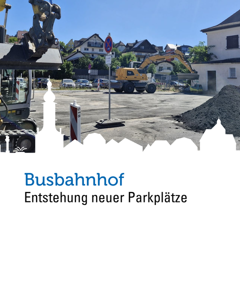 Neue Parkplätze am Busbahnhof