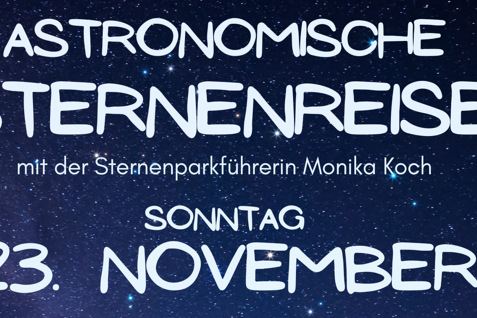 Sternenreise am 23. November