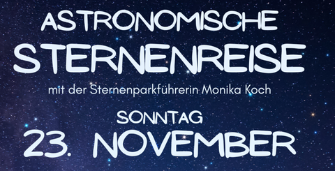 Sternenreise am 23. November