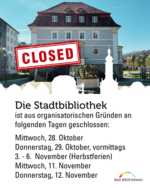 Stadtbibliothek Schließtage