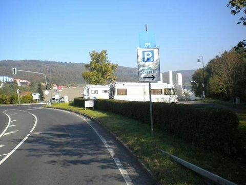 Wohnmobilstellplatz an der Ancienis Straße