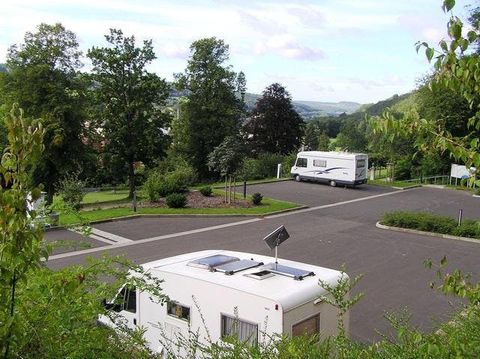 Wohnmobilstellplatz im Kurpark