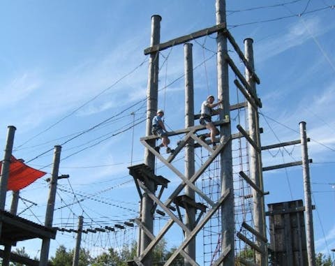 Klettern in luftigen Höhen