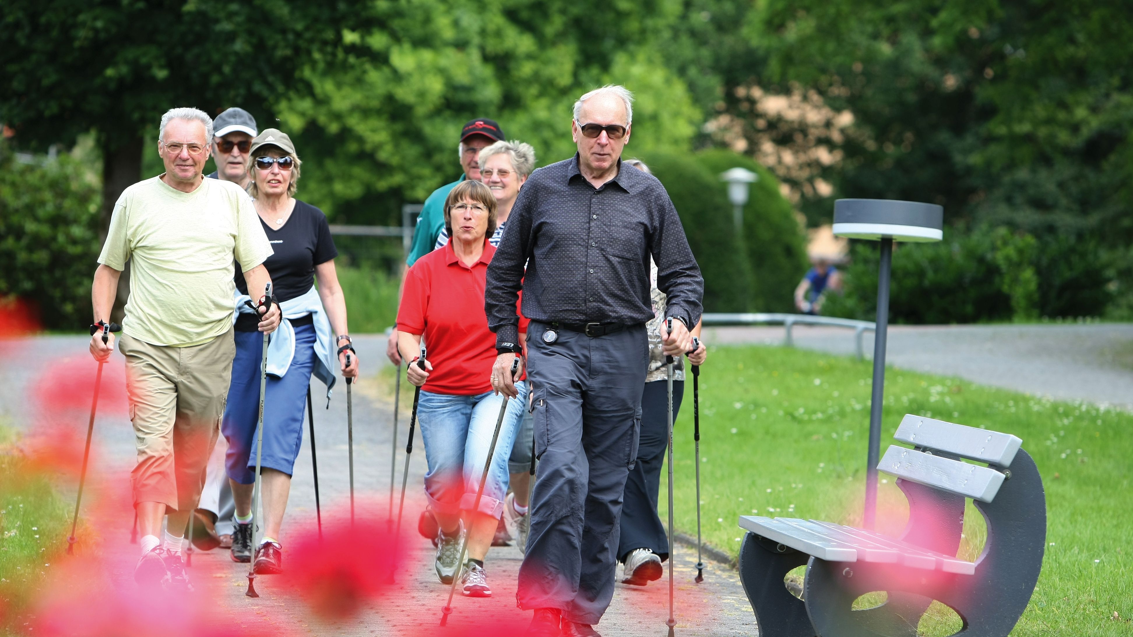 Nordic Walking im Kurpark