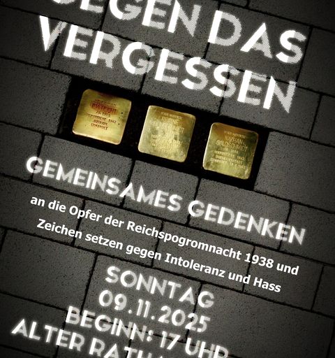 Gedenkveranstaltung Reichspogromnacht