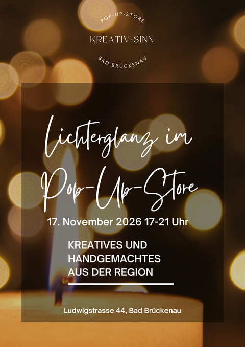 Lichterglanz im Pop-Up Store 2026