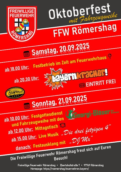 Oktoberfest der FFW Römershag