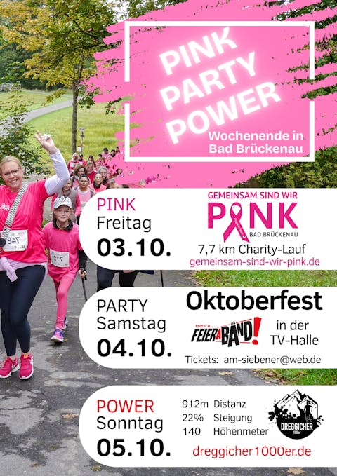 Pink-Party-Power-Wochenende