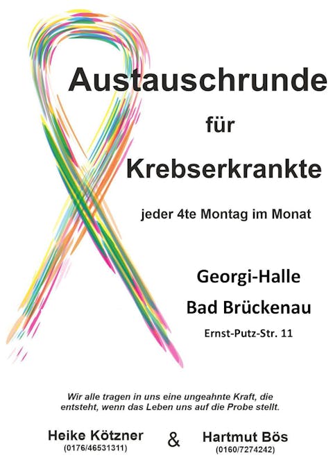 Austauschrunde für Krebskranke