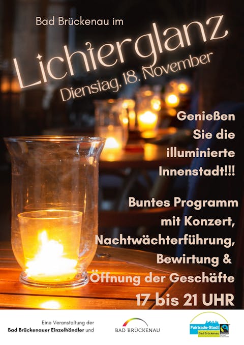 Plakat Lichterglanz
