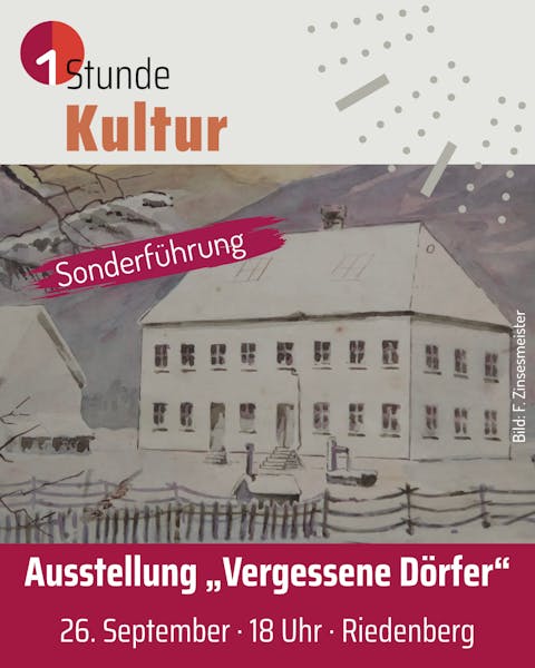 Ausstellung Vergessene Dörfer