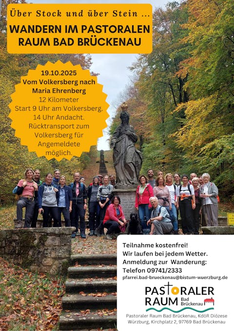 Wanderung vom Volkersberg nach Maria Ehrenberg