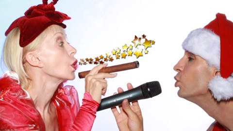Schwarzblonde Weihnacht